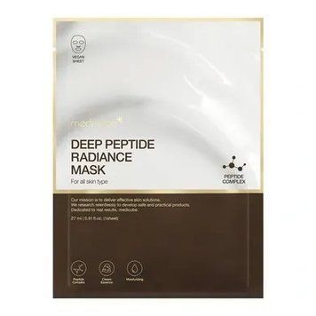 Регенерирующая кремовая маска с пептидами Medicube Deep Peptide Radiance Mask 27 мл 3078703619 фото