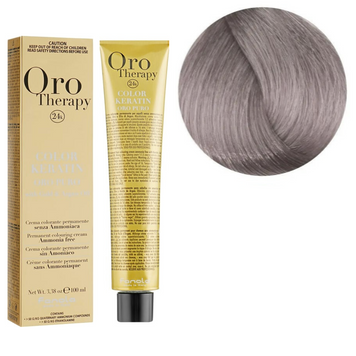 8.21 Крем-фарба Keratin Oro Puro Fanola 100 мл 1557209862 фото