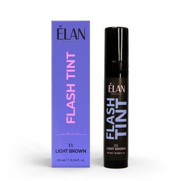 Окклюзивная система окрашивания бровей и ресниц Elan Flash Tint Light Brown 11 1962629856 фото