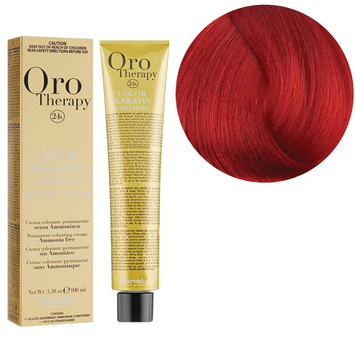 7.606 Крем-фарба Keratin Oro Puro Fanola 100 мл 1557197314 фото