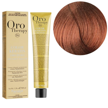 7.4 Крем-фарба Keratin Oro Puro Fanola 100 мл 1557197315 фото