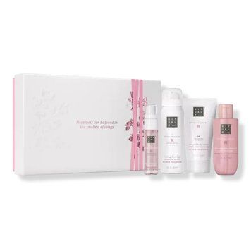 Подарочный набор Rituals The Ritual Of Sakura Renewing Collection S 2026 (пенка 50 мл, крем для тела 70 мл, майка для душа 70 2819720546 фото