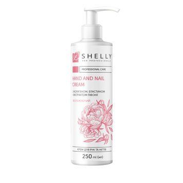 Крем для рук и ногтей с коллагеном, эластином и экстрактом пиона Shelly 250 мл 2363363821 фото