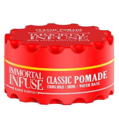 Воск-помада для волос красный Immortal Classic Pomade 150 мл INF-04 фото