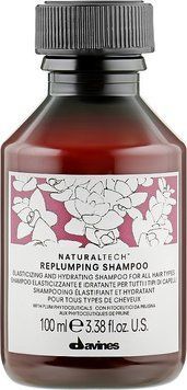 Шампунь для эластичности волос Davines Replumping Shampoo 100 мл 71285 фото