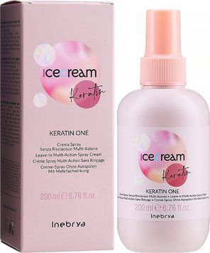 Спрей багатофункціональний з кератином 15 в 1 Inebrya Keratin One Multi-action 200 мл 1026315 фото