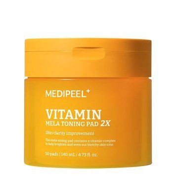 Витаминные тонизирующие пэды для сияния кожи Medi-Peel Vitamin Mela Toning Pad 2X 50 шт 2816520364 фото