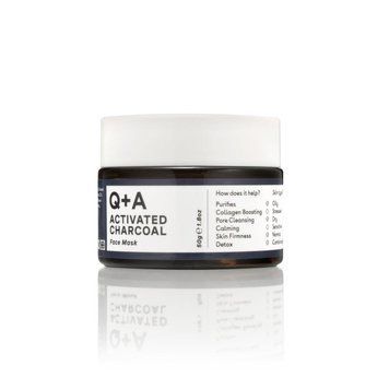Маска для обличчя Детокс з активованим вугіллям Q+A Activated Charcoal Face Mask 50 г 1557228820 фото