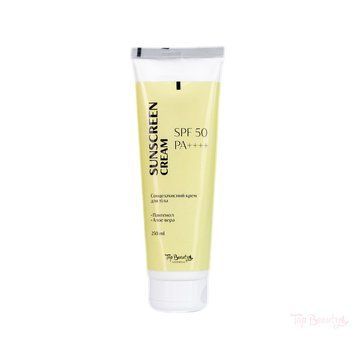 Крем для тіла Top Beauty сонцезахисний SPF 50 / PA++++ 250 мл 3102356445 фото