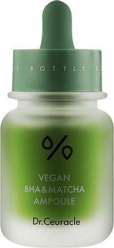 Ампульная сыворотка с BHA кислотой и экстрактом матча Dr.Ceuracle Vegan BHA & Matcha Ampoule 30 мл 2576387368 фото