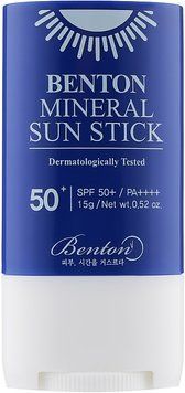 Солнцезащитный стик на минеральной основе Benton Mineral Sun Stick SPF50+ 15 г 2609251451 фото