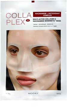 Маска колагенова біоміметична для обличчя з ніацинамідом Moday CollaPlex Multi-Active Mask 35 г 2739783933 фото