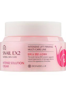 Крем для обличчя з муцином равлика Enough Bonibelle Snail EX2 Intense Solution Cream 80 мл 2251703208 фото
