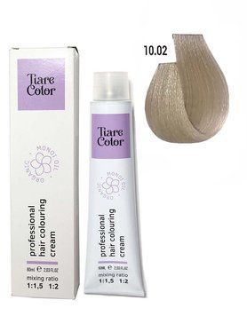 10.02 Крем-фарба для волосся Tiare Color Hair Colouring Cream 60 мл 1557214223 фото