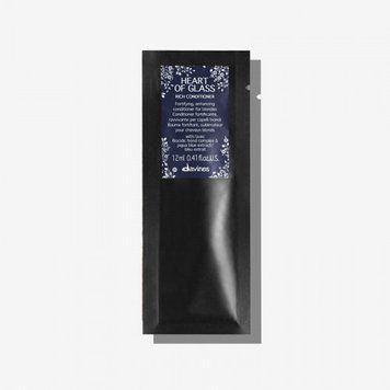 Кондиціонер живильний для блонду Davines Heart of Glass Conditioner 12 мл 72010 фото