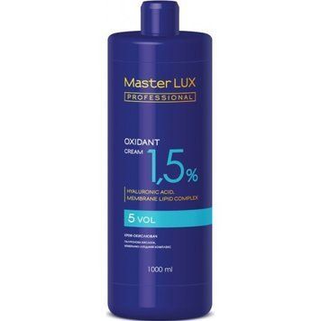 Крем-окислитель Master LUX professional 1,5% 1000 мл 1661935424 фото