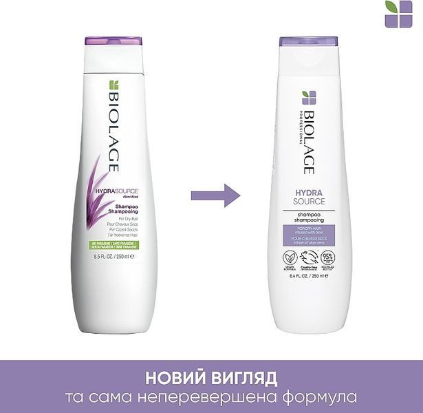 Шампунь для сухого волосся Biolage Hydra Source Shampoo 250 мл 1774520376 фото