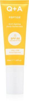 Антивозрастной солнцезащитный крем для лица Q+A Peptide Anti-Ageing Daily Sunscreen 50 мл 2221408179 фото