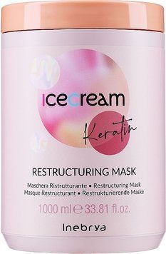 Маска відновлююча з кератином Inebrya Keratin Restructuring Mask 1000 мл 1026312 фото