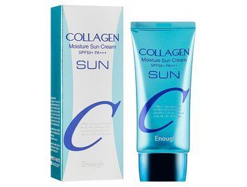 Зволожувальний сонцезахисний крем Enough Collagen Moisture Sun Cream SPF50+ PA+++ 50 мл 2251703207 фото