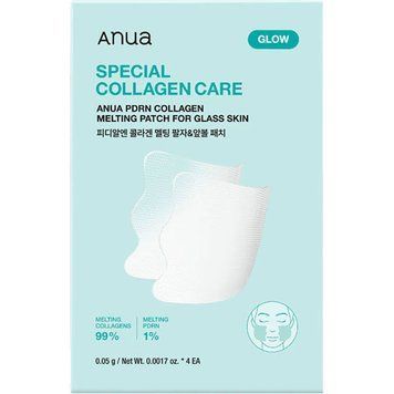 Патчи для лица с расплавным коллагеном Anua PDRN Collagen Melting Patch For Glass Skin 1 шт 3043439124 фото