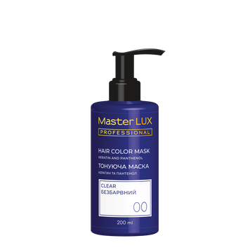 Маска тонирующая для волос Master LUX professional Бесцветная 200 мл 1945871434 фото