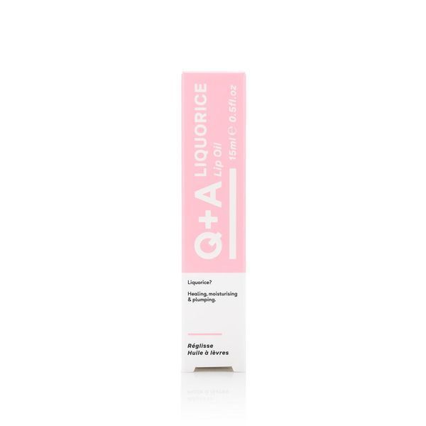 Олія для губ з лакрицею Q+A Liquorice Lip Oil 15 мл 1557228822 фото