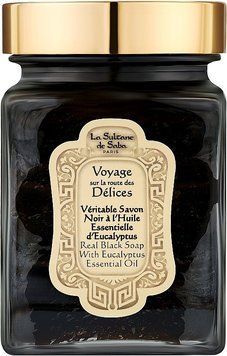 Чорне мило з евкаліптом La Sultane De Saba Authentic Eucalyptus Black Soap 300 мл 2734495014 фото