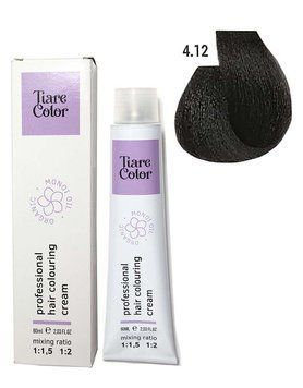 4.12 Крем-краска для волос Tiare Color Hair Colouring Cream 60 мл 1557214231 фото
