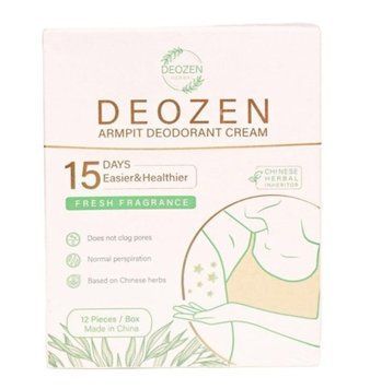 Крем-дезодорант для пахв Deozen Armpit Deodorant Cream 12 &times; 2 шт 2623617310 фото