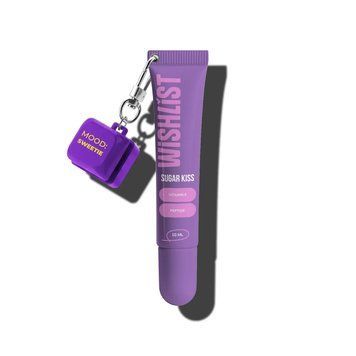 Бальзам-блиск для губ Sugar Kiss WishList Lip Gloss Balm 10 мл + Брелок Mood: Sweetie 3192170821 фото