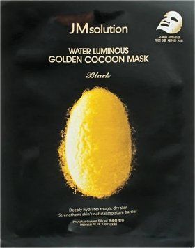 Маска с экстрактом золотого шелкопряда JMsolution Water Luminous Golden Cocoon Mask Black 25 мл 2798468875 фото