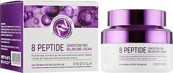 Антивіковий крем для обличчя з пептидами Enough 8 Peptide Sensation Pro Balancing Cream 50 мл 1998162044 фото