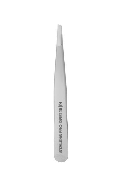 Пінцет для брів Staleks Pro Expert 10 Type 4 TE-10/4 TE-10/4 фото