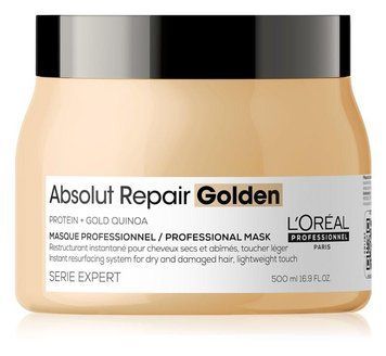 Маска для відновлення пошкодженого волосся L&rsquo;Or&eacute;al Professionnel S&eacute;rie Expert Absolut Repair Golden 500 мл 1557228239 фото
